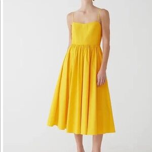 J Crew NWT yellow dress